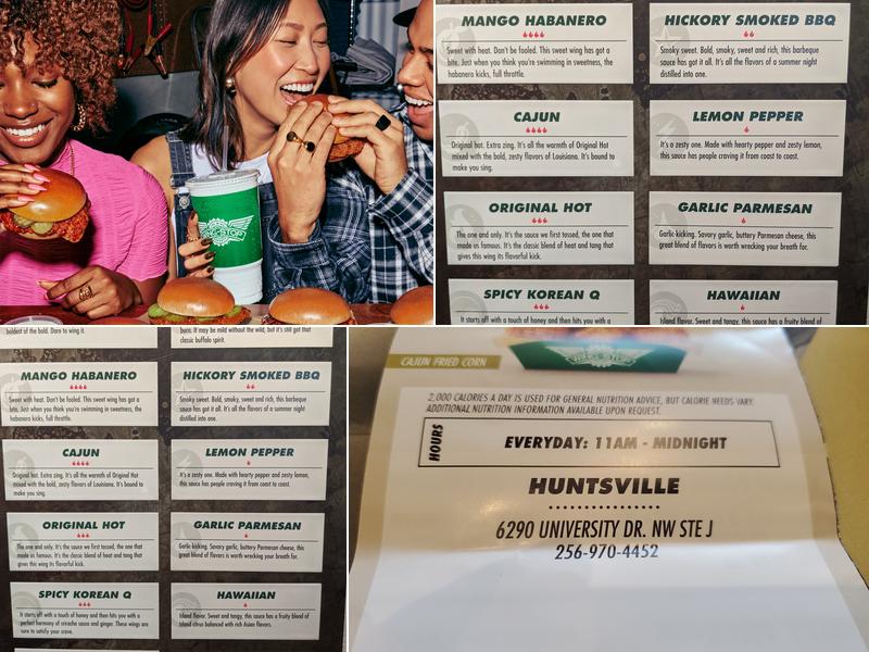 Wingstop Menu