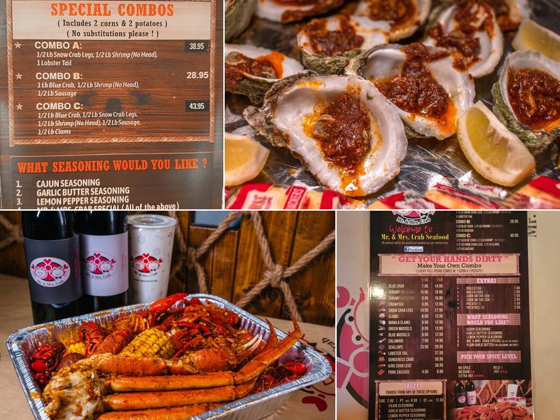 Mr. & Mrs. Crab - Gandy Menu