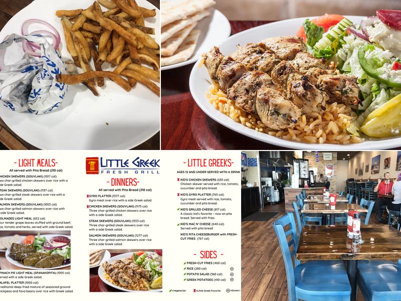 Little Greek Fresh Grill - Winter Park Menu