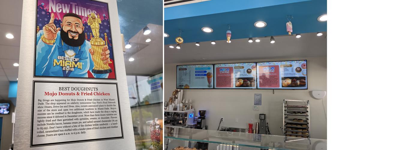 Mojo Donuts Menu