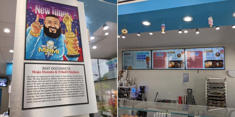 Mojo Donuts Menu