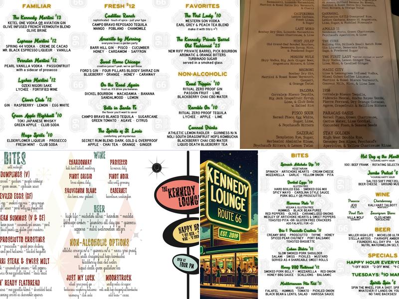 The Kennedy Menu