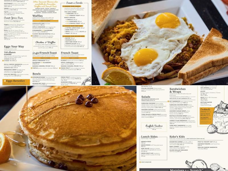 Keke's Breakfast Cafe Menu