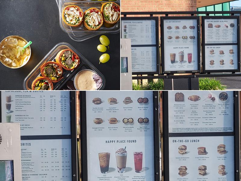 Starbucks Menu