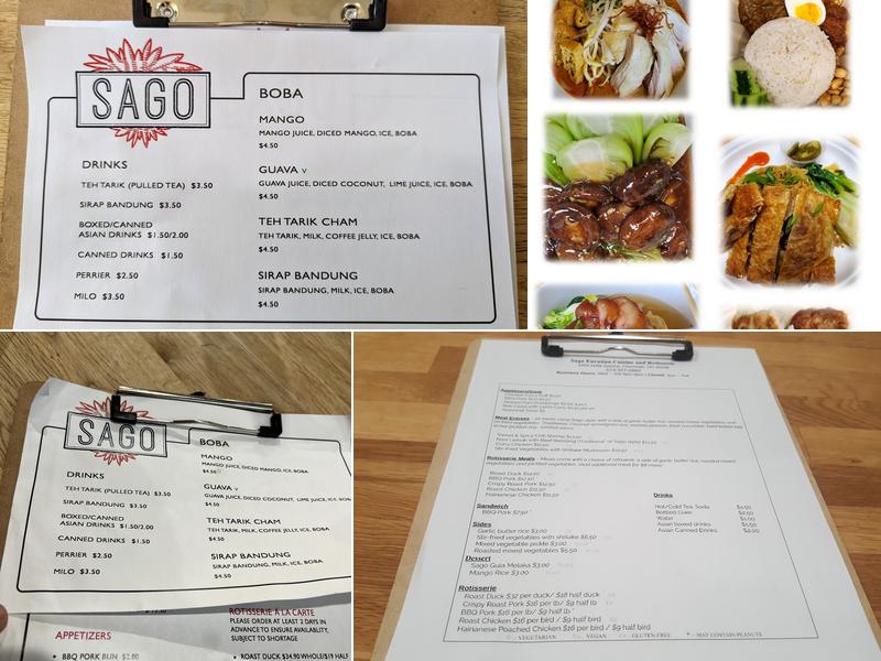 Sago Menu