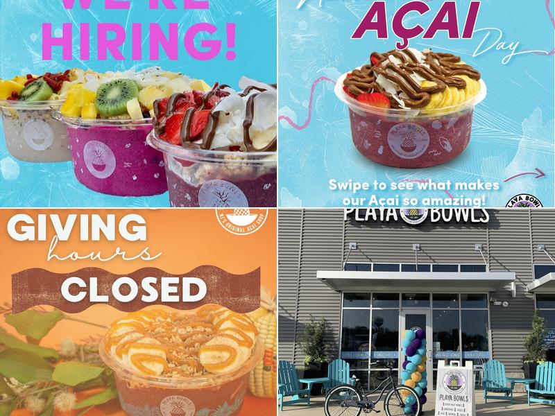 Playa Bowls 660B Arlington Creek Centre Dr, Baton Rouge