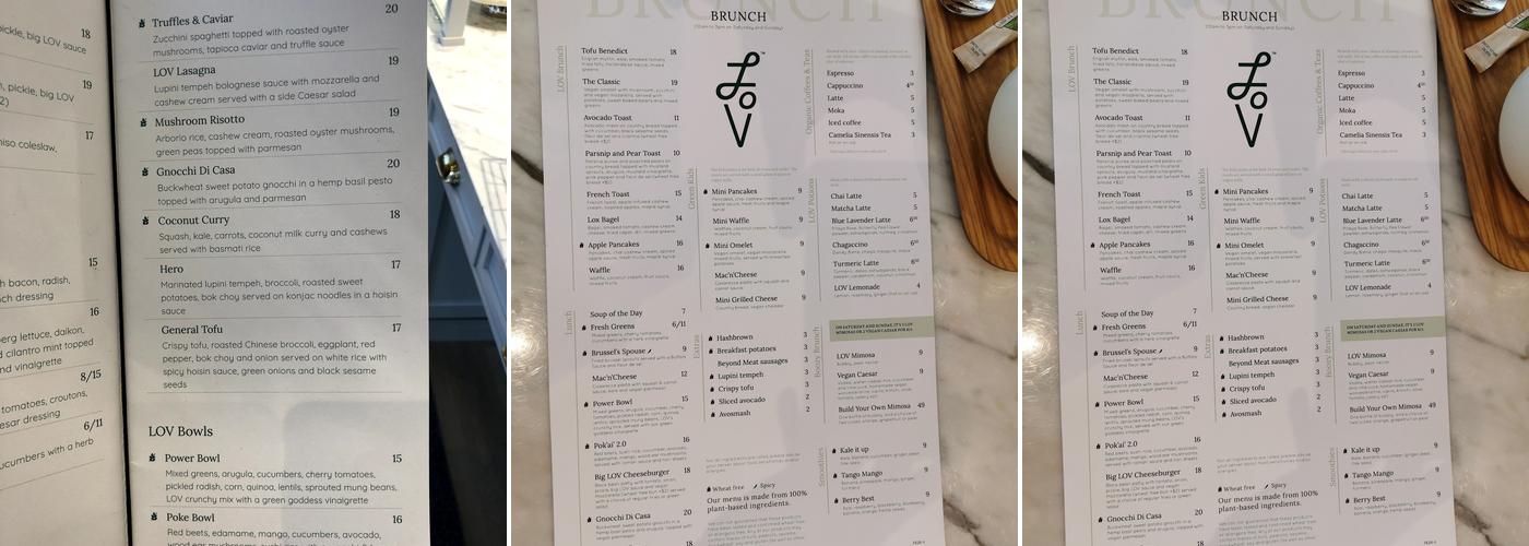 LOV Menu