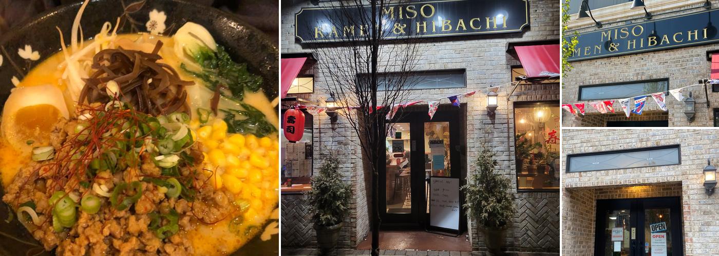 Miso Ramen and Hibachi