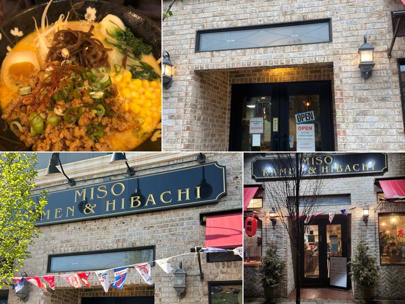 Miso Ramen and Hibachi