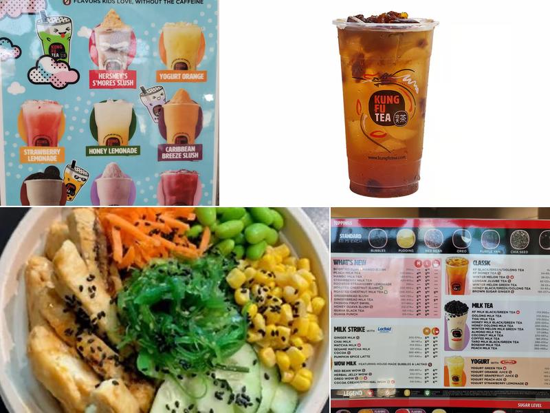 Ninja Cafe - Kung Fu Tea Menu