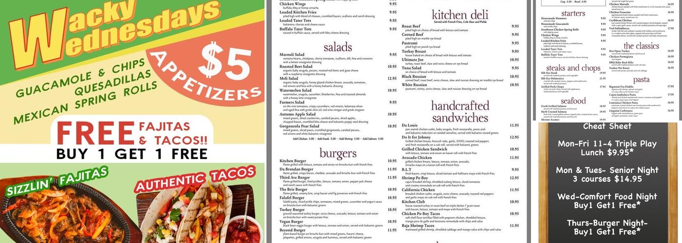 KITCHEN 35 Menu