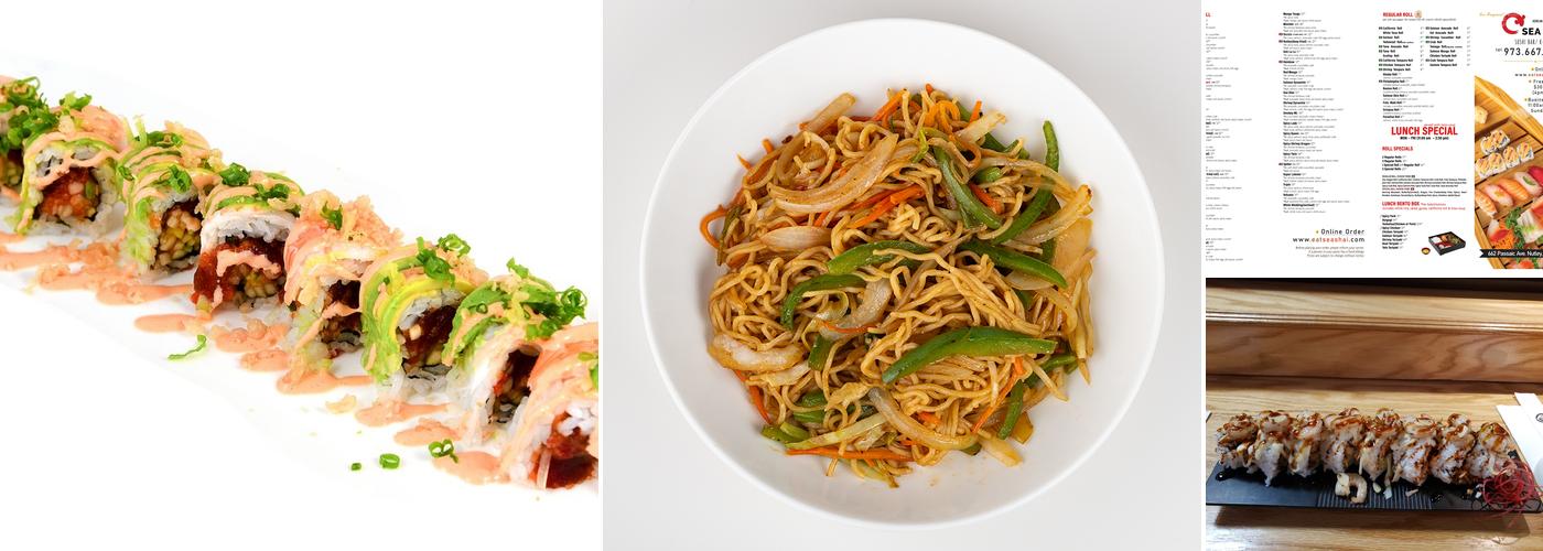 Sea Shai Korean Japanese Sushi Restaurant Menu