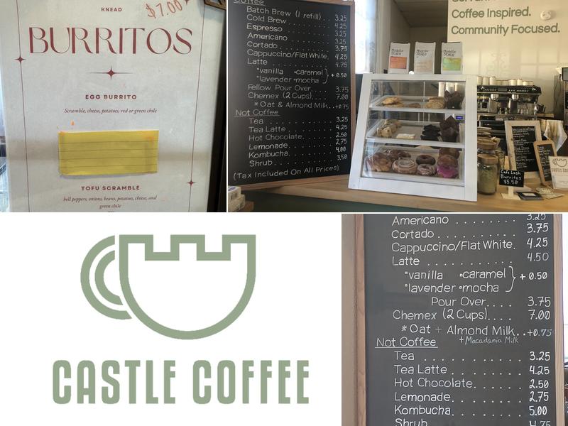 Castle Coffee Menu