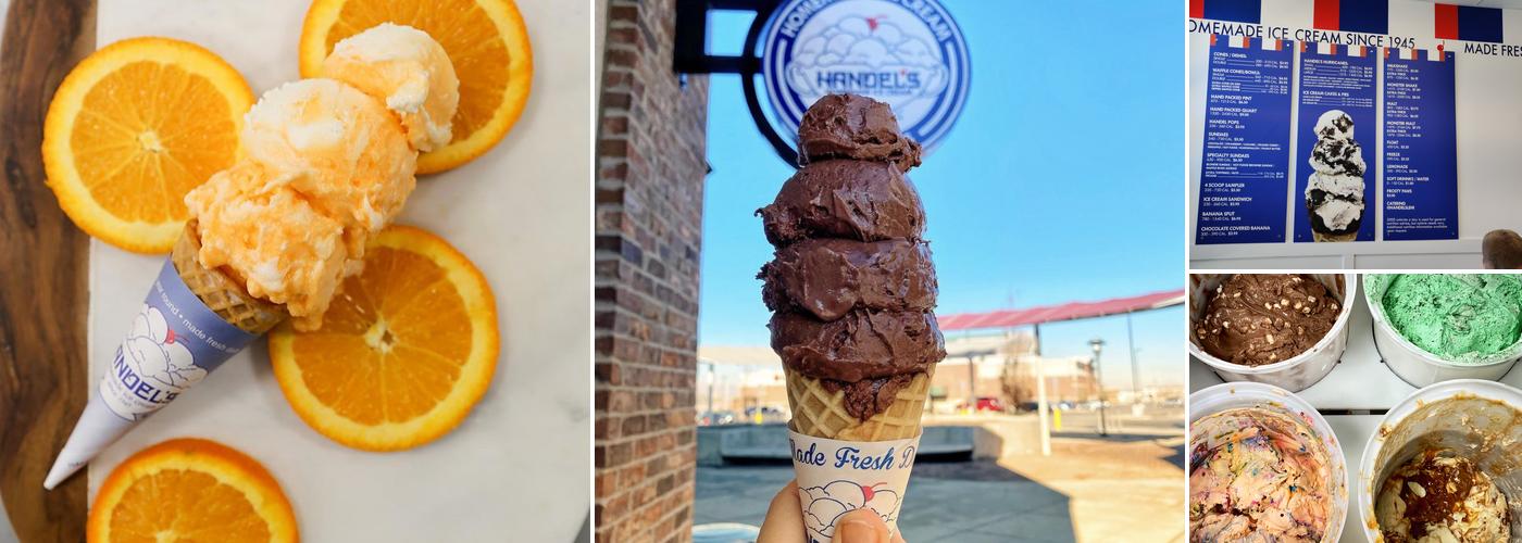 Handel's Homemade Ice Cream Menu