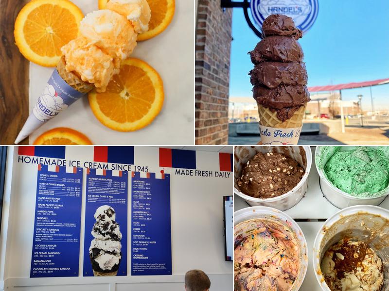 Handel's Homemade Ice Cream Menu