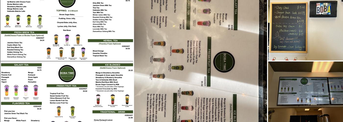 Tea Mate Menu