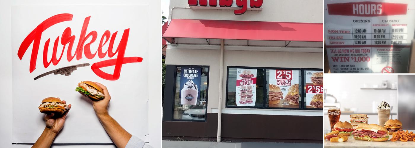 Arby's Menu