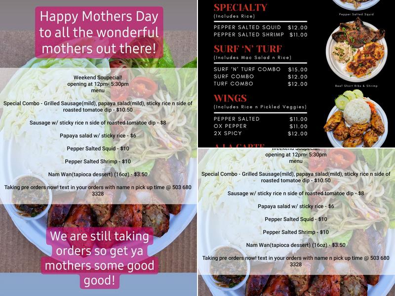 Sou’S Menu