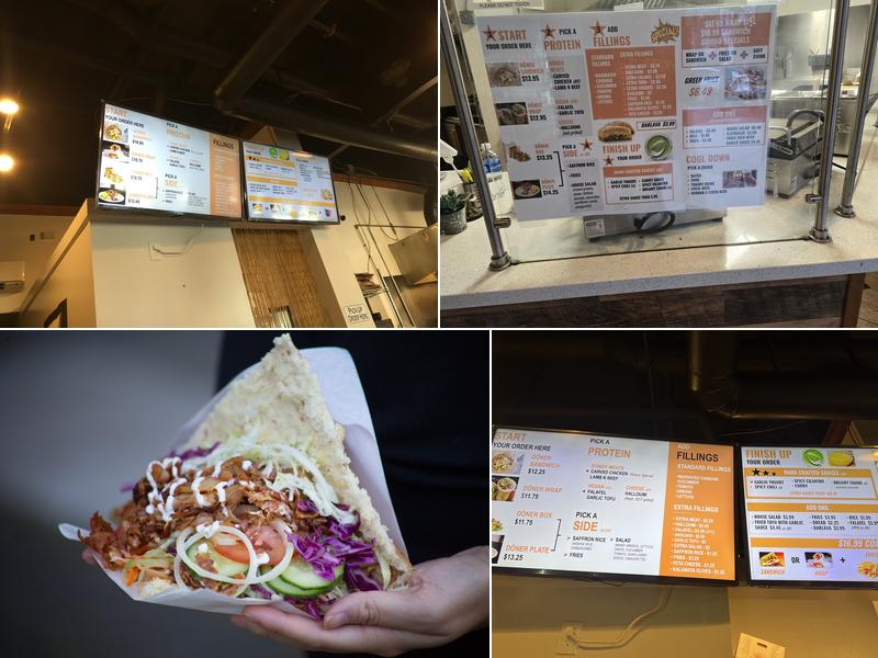 Doner Box Menu