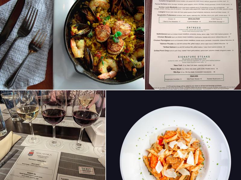 Lombardi's in Bellingham Menu