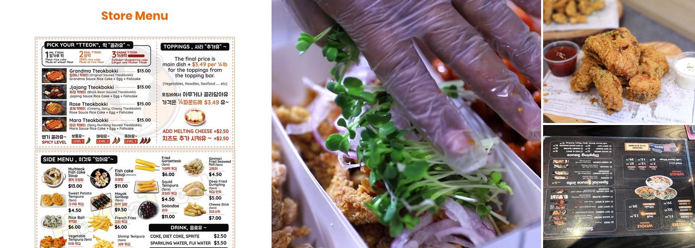 Twozone Chicken - 8th Menu