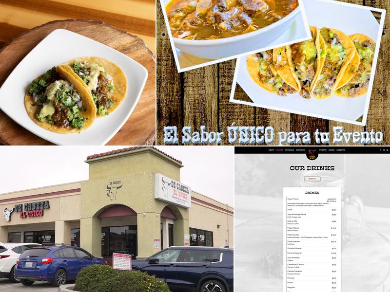 De Cabeza /El Único Menu