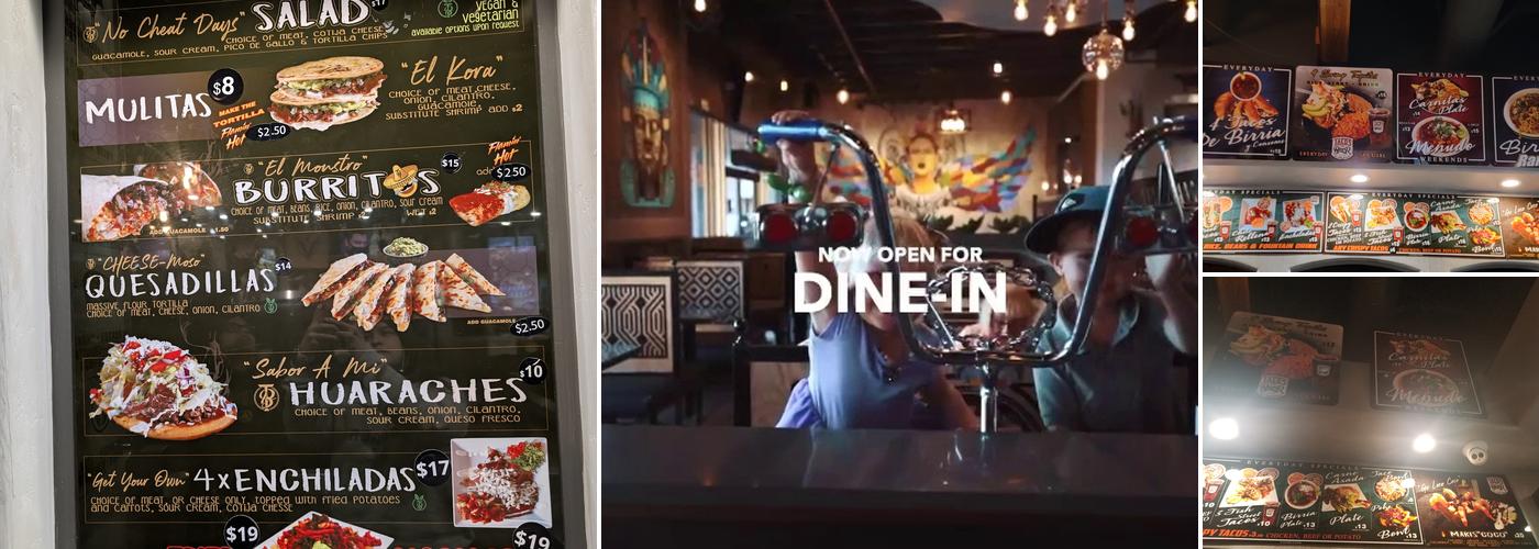 Tacos and Beer Mi Lindo Mexico (Hemet) Menu