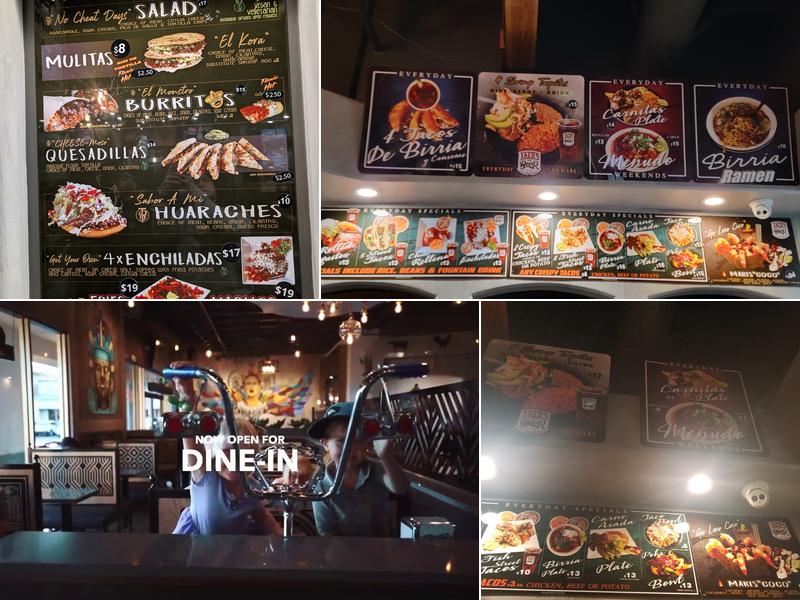 Tacos and Beer Mi Lindo Mexico (Hemet) Menu