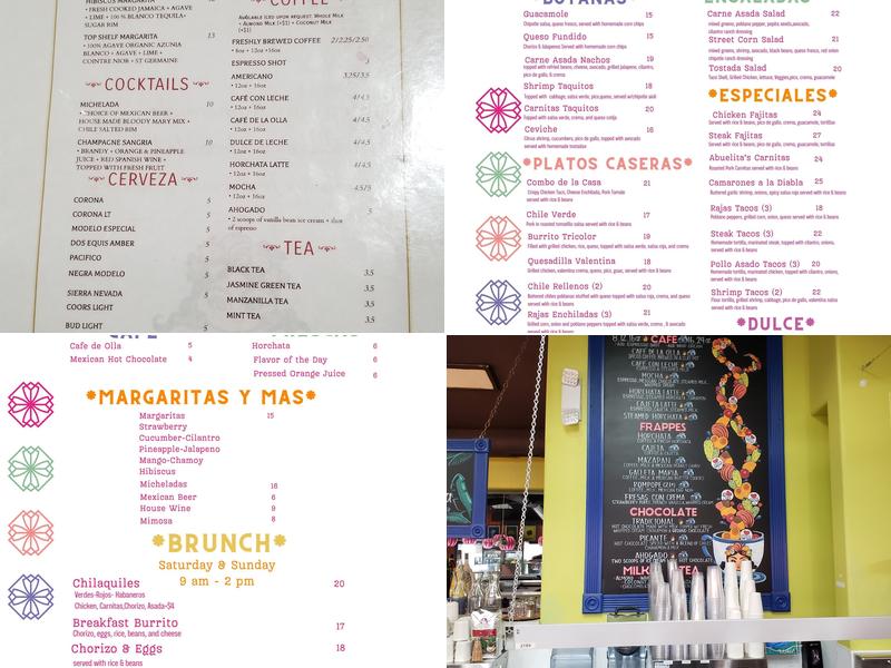 Brissa & Co. Menu