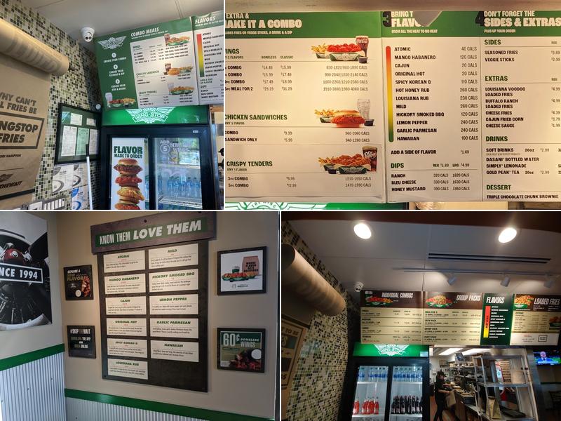 Wingstop Menu