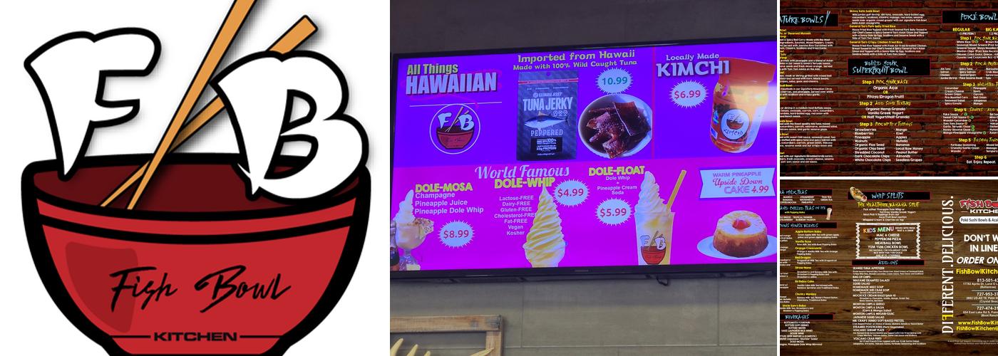 Fish Bowl Kitchen Menu