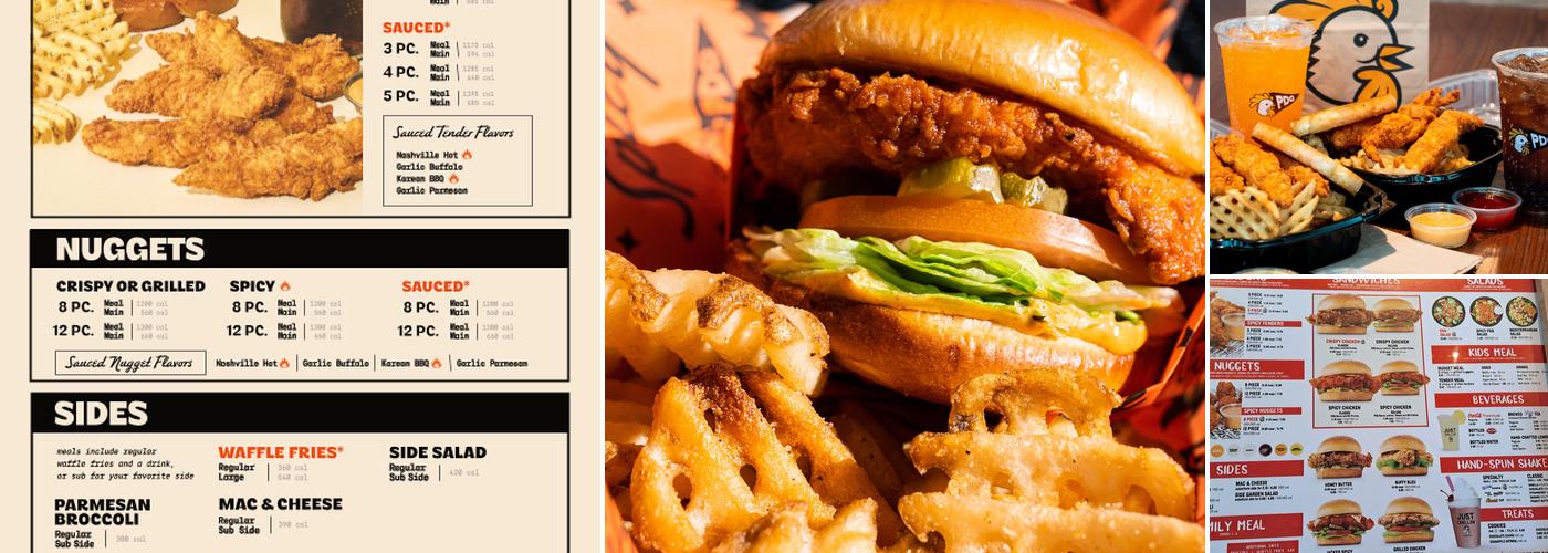 PDQ Trinity Menu