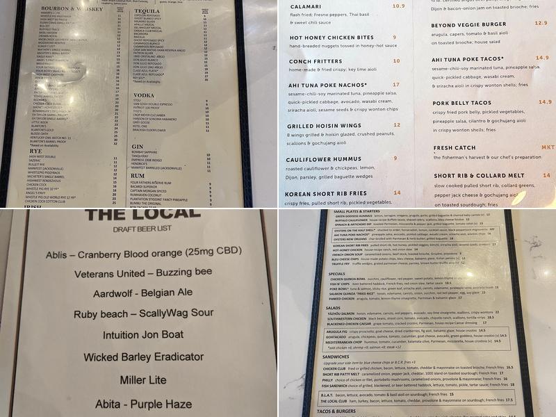 The Local Menu