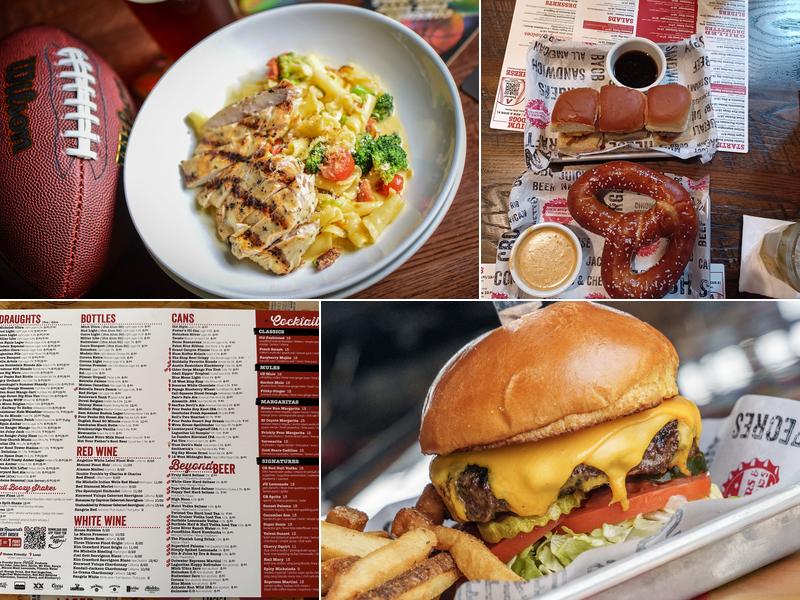 Cold Beers & Cheeseburgers Menu