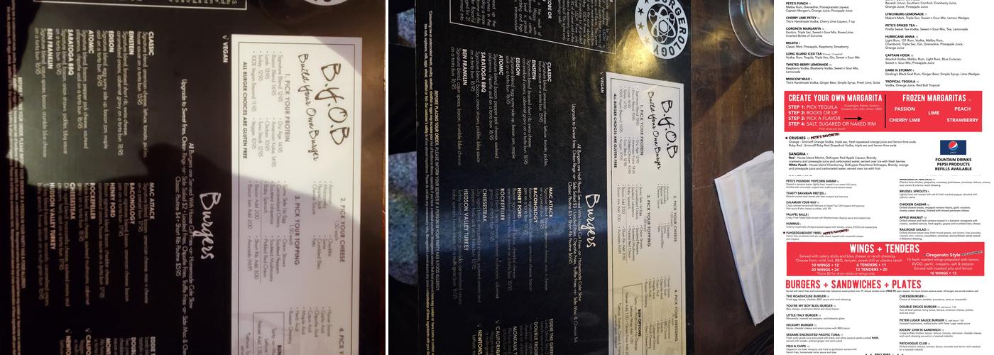 Burgerology Patchogue Menu