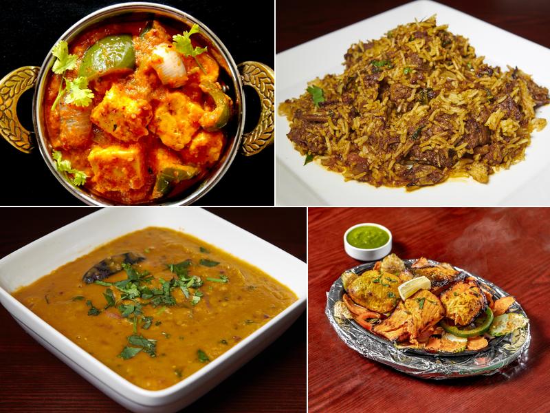 India at Times Square Menu