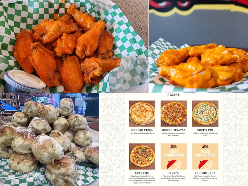 Sofia's Pizzeria - Potranco Menu