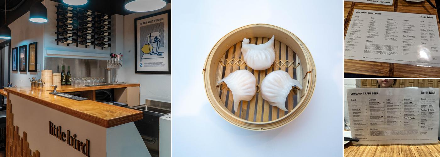 Little Bird Dim Sum + Craft Beer Menu