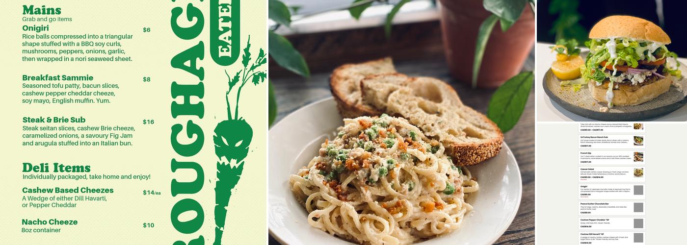 Roughage Eatery Menu