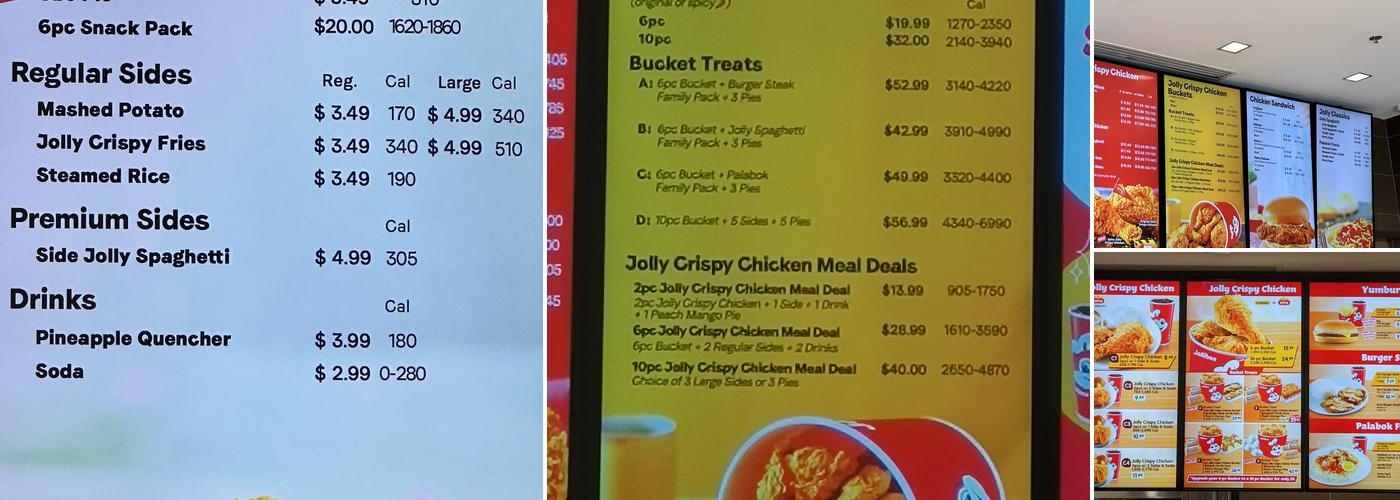 Jollibee Menu