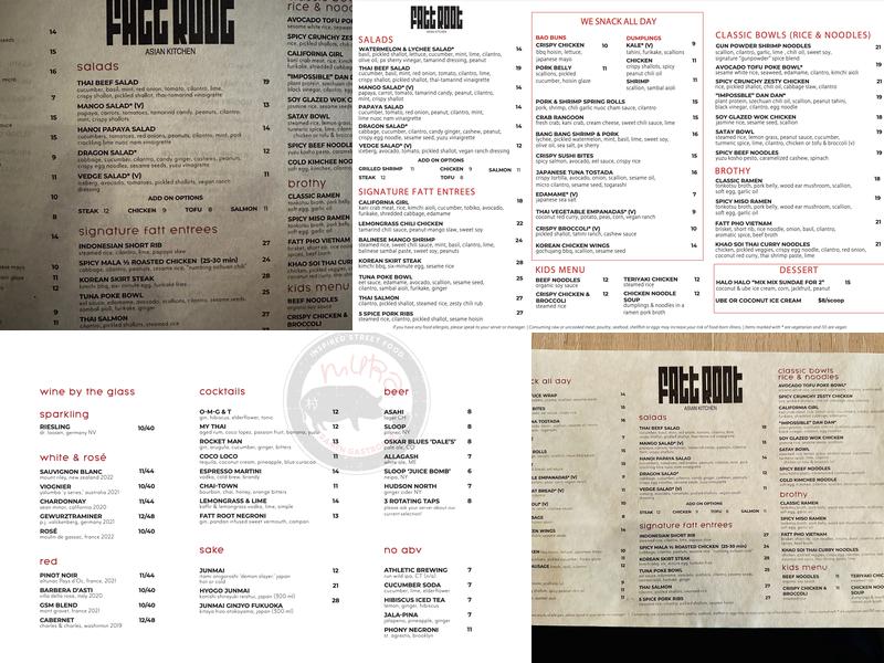 Fatt Root Menu