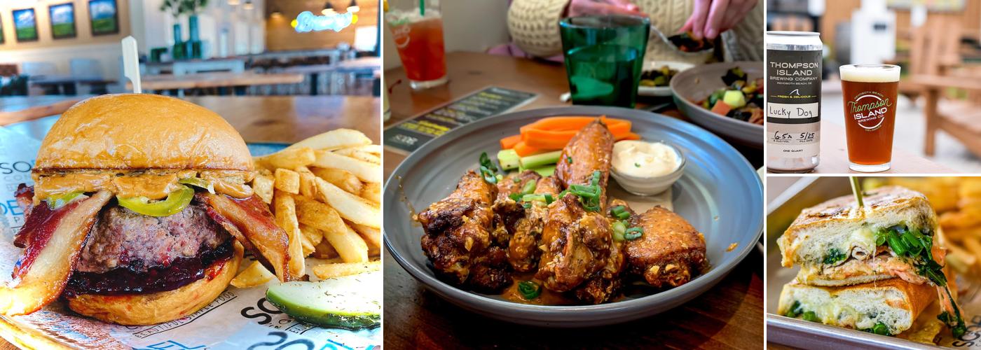 Thompson Island Brewing Company Menu