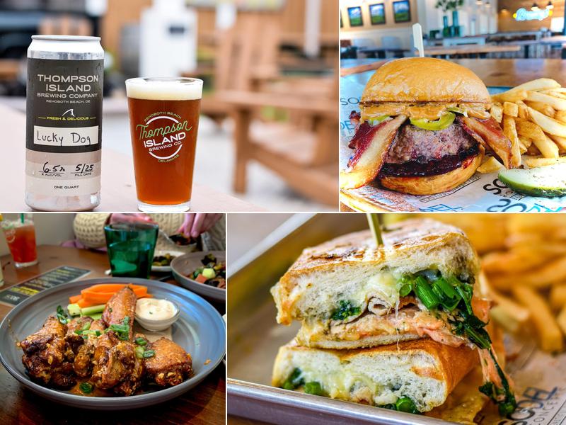 Thompson Island Brewing Company Menu