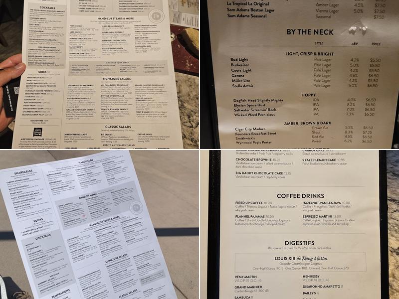 Firebirds Wood Fired Grill Menu