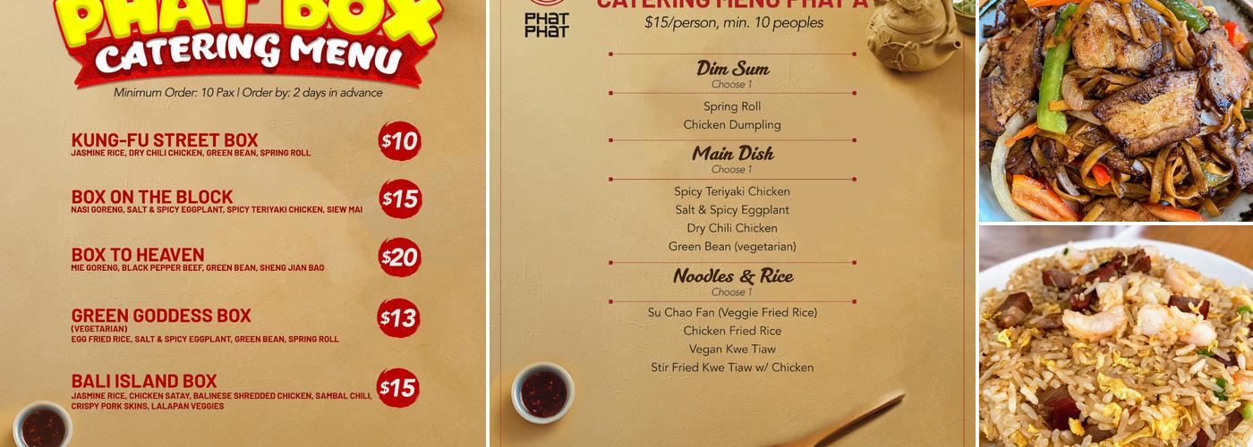 Phat Phat Menu