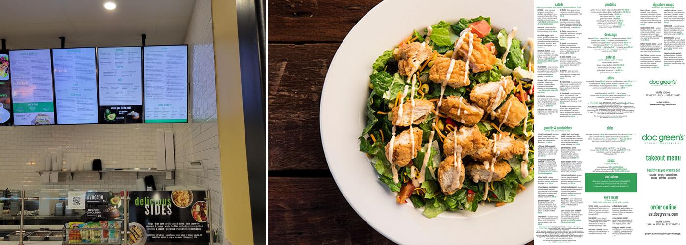 Doc Greens Menu