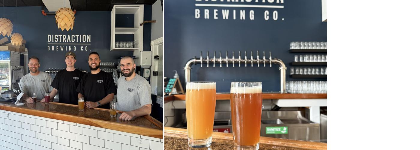 Distraction Brewing Co. Menu