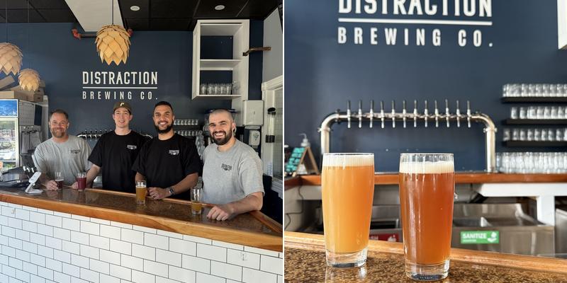 Distraction Brewing Co. Menu