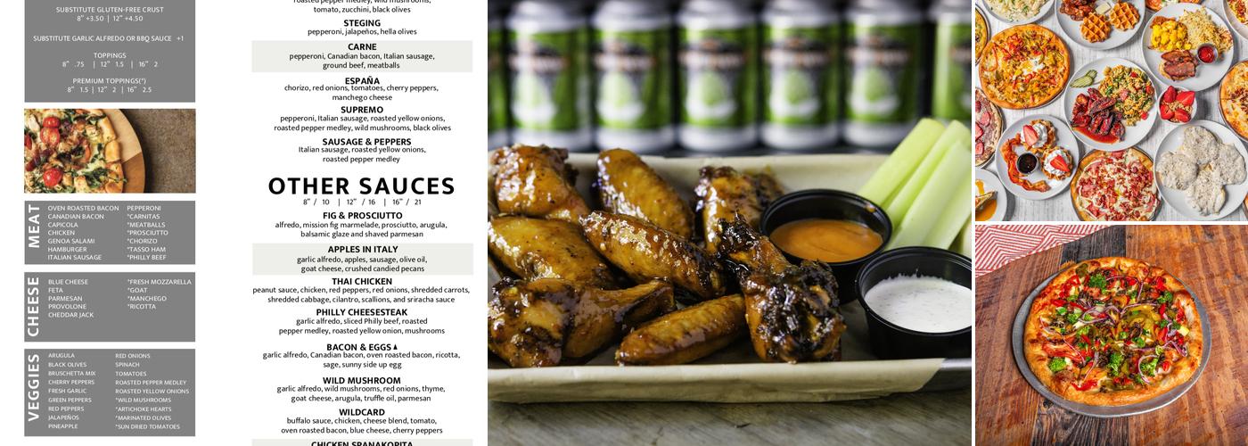 Martin City Brewing Company Pizza & Taproom - Blue Parkway Menu