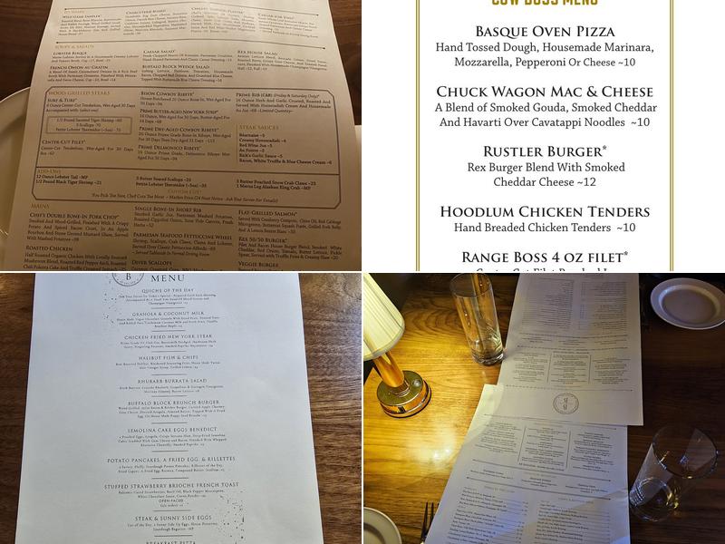 Buffalo Block Prime Steakhouse Menu
